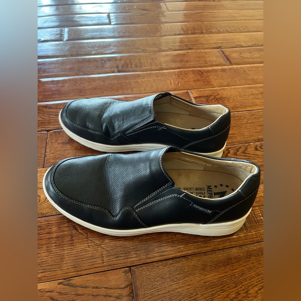 Mephisto Shoes Men’s Slip-Ons Valter Loafer Navy Size 10 - Picture 14 of 15